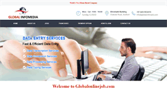 Desktop Screenshot of globalonlinejob.com
